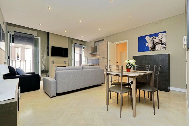 Spanish Steps Modern Apartment Balcony