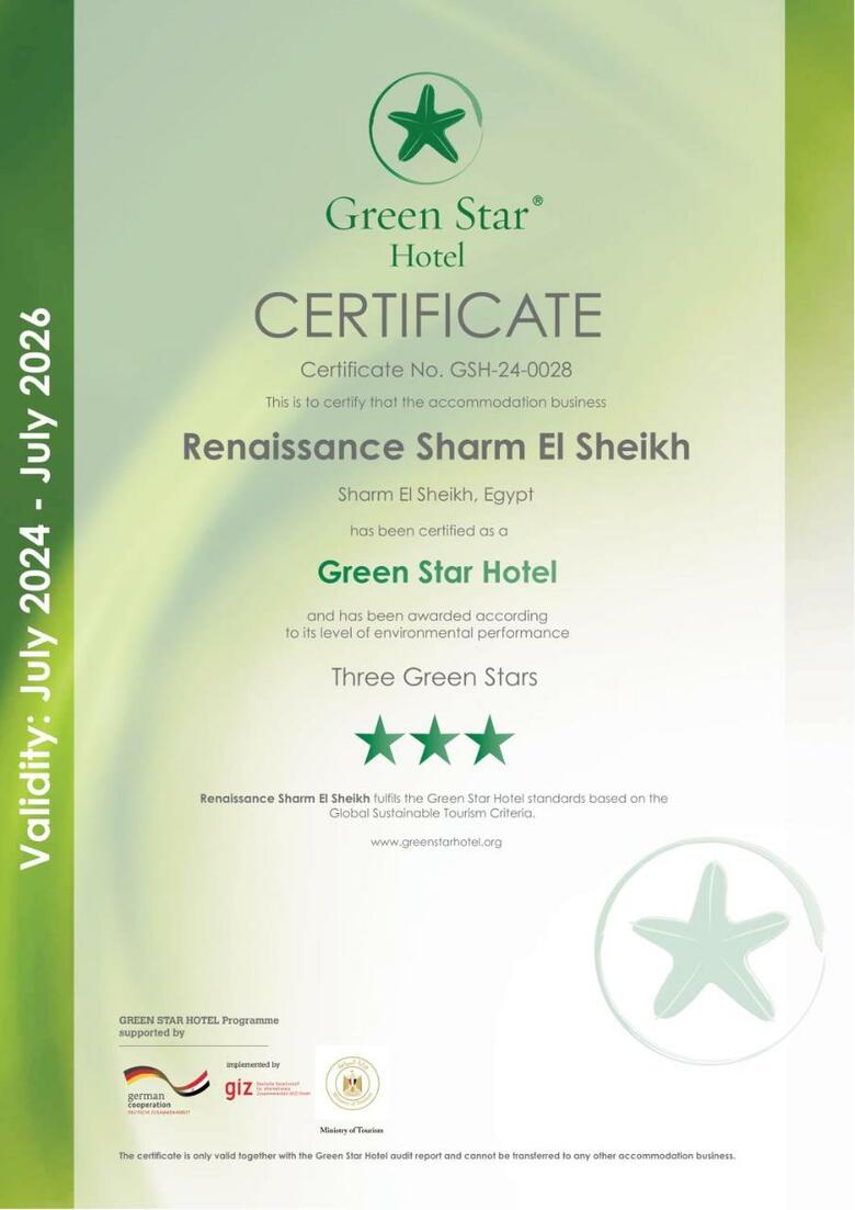 Hotel Renaissance Sharm El Sheikh Golden View Beach Resort