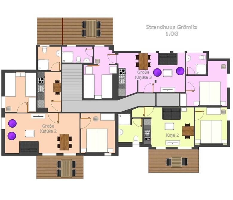 Aparthotel Strandhuus Gr�mitz