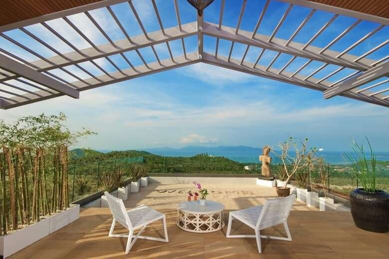8 Bedroom Sea View Villa Blue Overlooking Chaweng