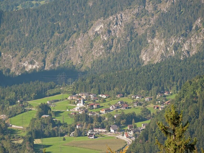 Radiant Holiday Home In Gantschier With Terrace