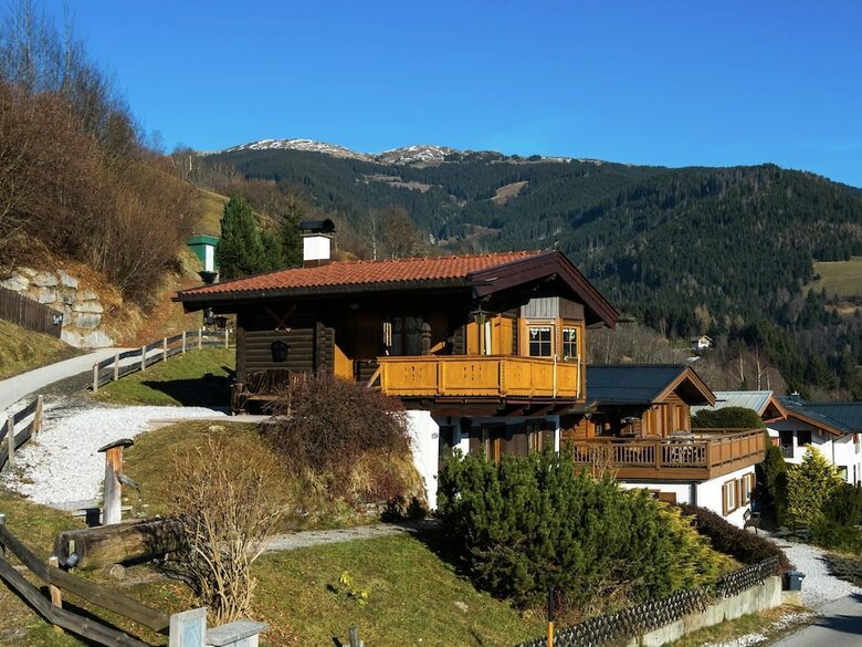 Charming Wooden Chalet In Walchen With Balcony