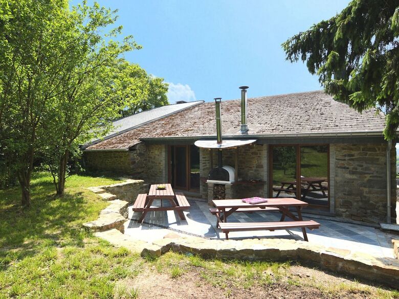 Cozy Holiday Home In Odeigne With Sauna