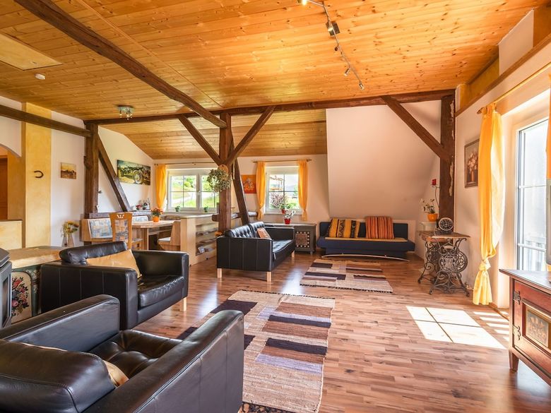 Spacious Apartment In Lukowitz With Sauna