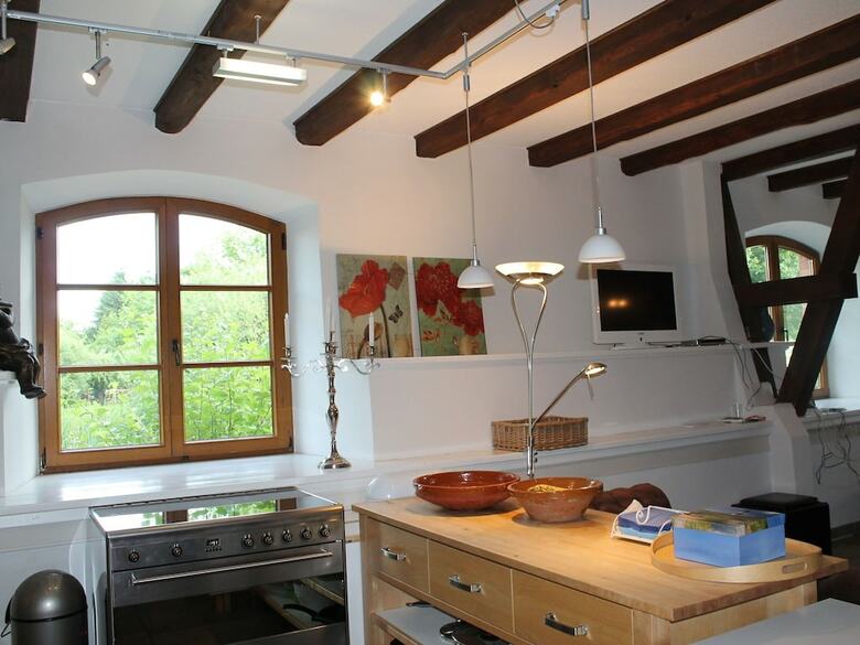 Mansion In Gressow With Terrace, Garden, Bbq, Pond, Bicycles