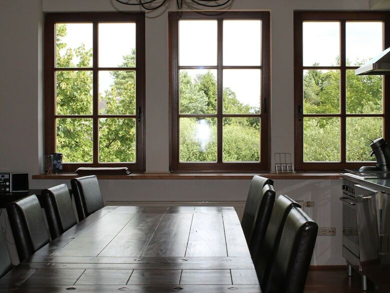 Mansion In Gressow With Terrace, Garden, Bbq, Pond, Bicycles