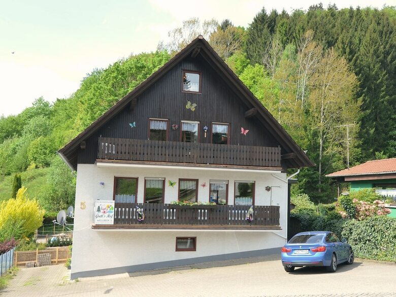 Spacious Apartment In Sieber With Swimming Pool