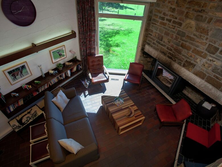 Located In A Quiet Area With Large South-facing Terrace Overlooking The Meadow