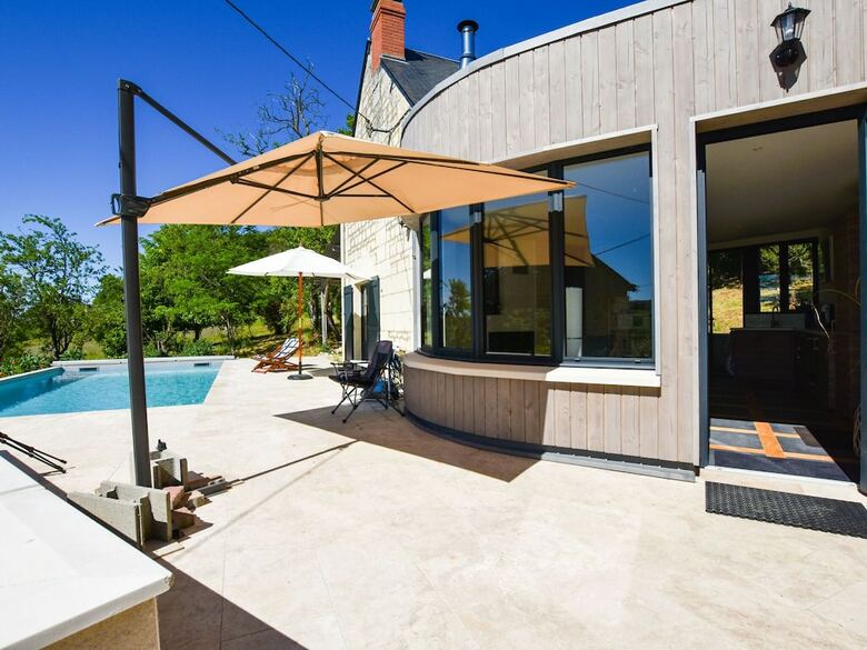 Gorgeous Mansion In Thizay With Private Swimming Pool!