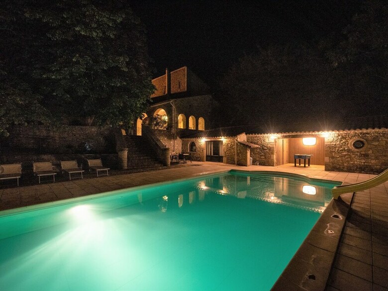 Holiday Home In Saint-marcel-de-careiret With Heated Pool