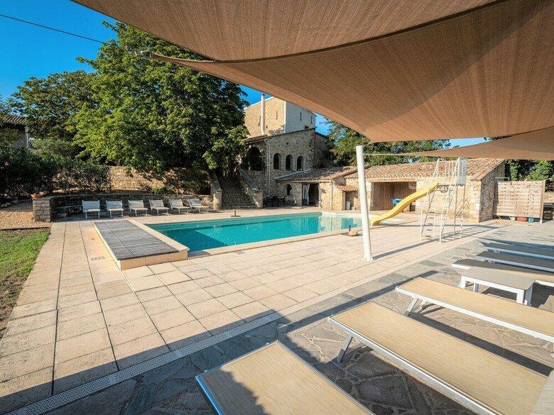 Holiday Home In Saint-marcel-de-careiret With Heated Pool