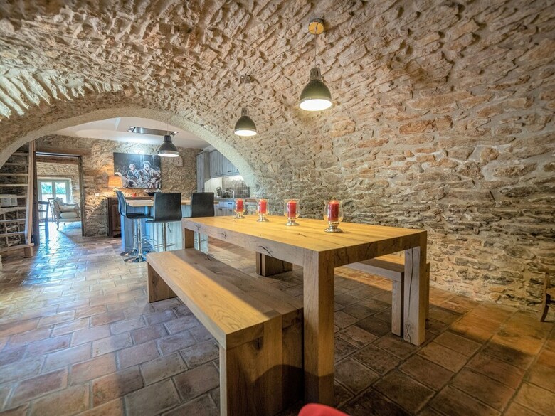 Holiday Home In Saint-marcel-de-careiret With Heated Pool