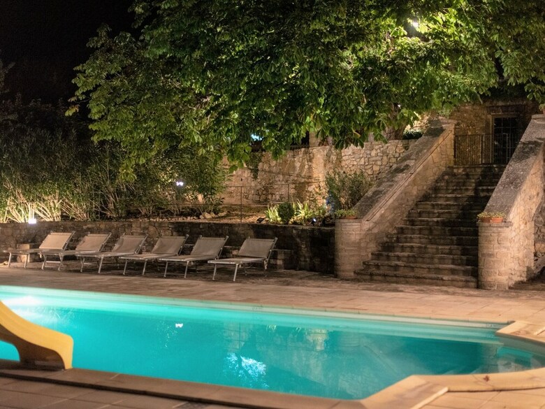 Holiday Home In Saint-marcel-de-careiret With Heated Pool