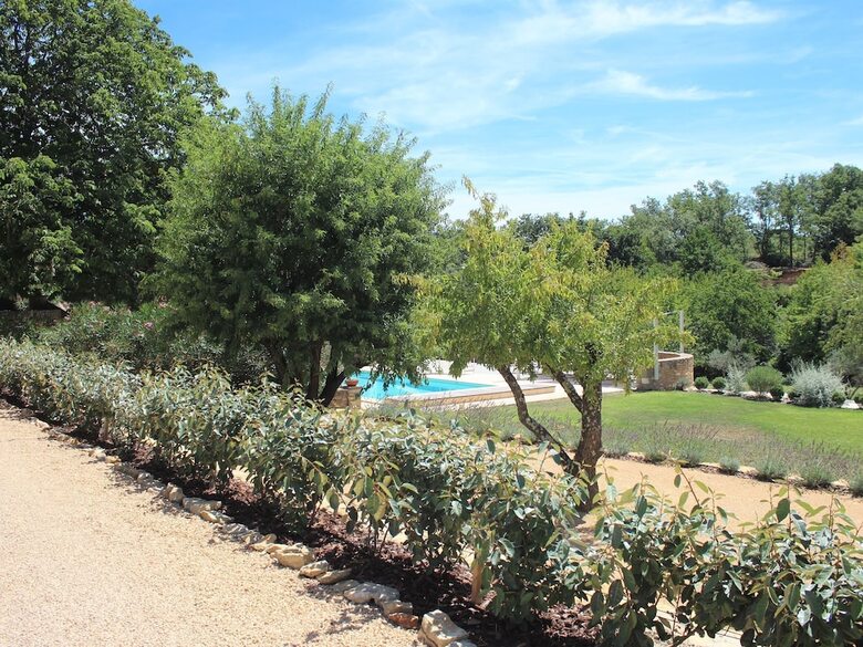 Holiday Home In Saint-marcel-de-careiret With Heated Pool