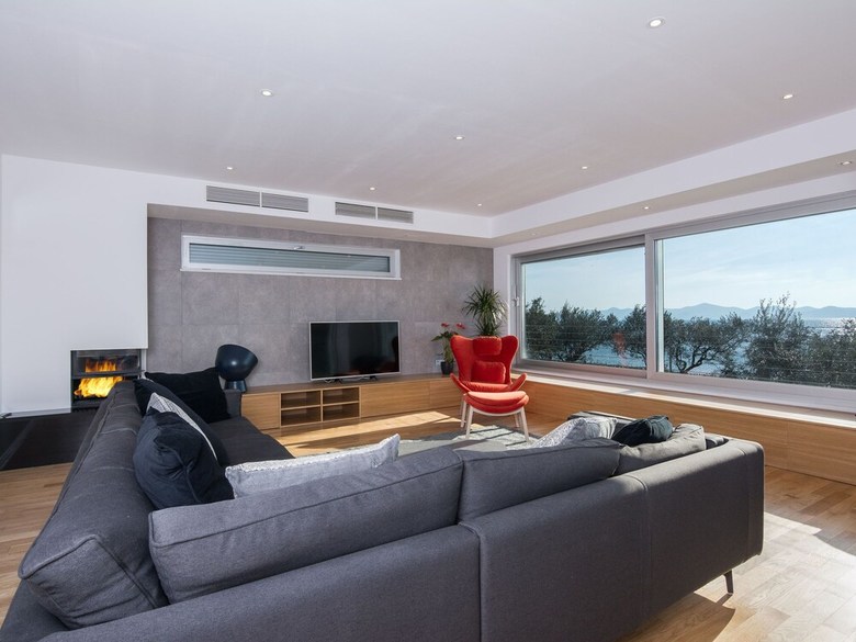 Newly Constructed Beachfront Luxury Villa With Amazing Sea View, Large Terrace