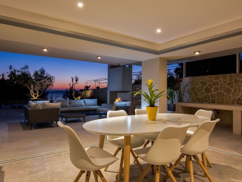 Newly Constructed Beachfront Luxury Villa With Amazing Sea View, Large Terrace