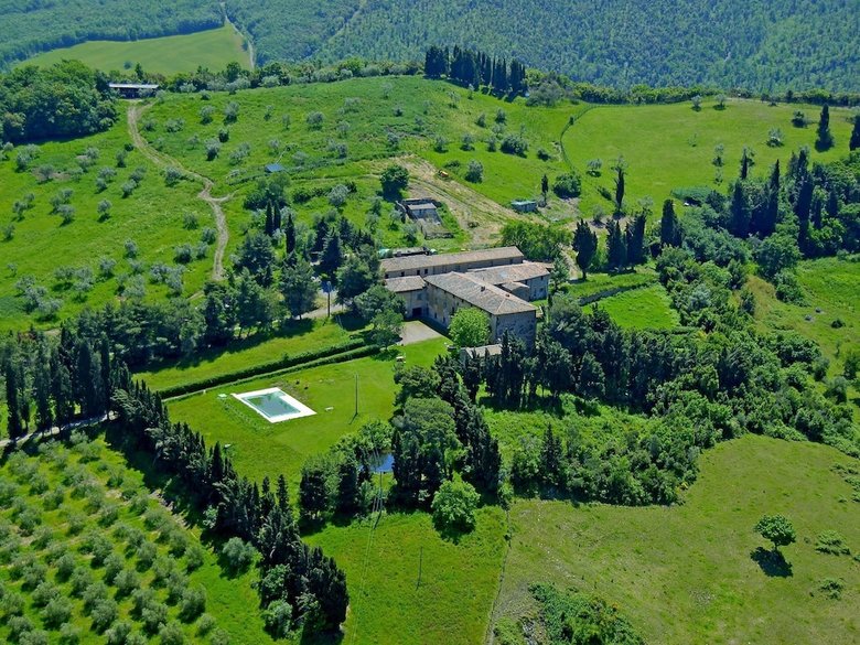 Organic Farmhouse Complex With Swimming Pool And Splendid Views