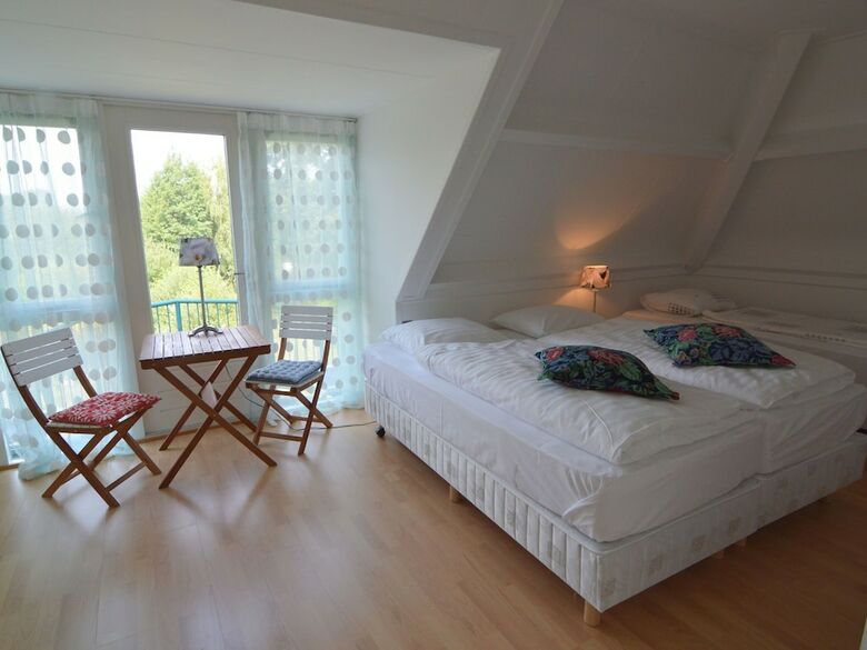 Lavishly Appointed Group Accommodation In A Quiet Location With Distant Views And A Swimming Pond