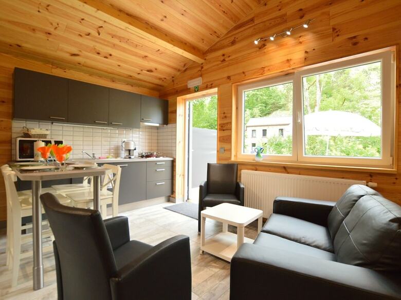 Magnificent Chalet In Ferri�res Ardenne With Private Terrace