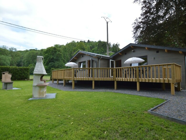 Magnificent Chalet In Ferri�res Ardenne With Private Terrace