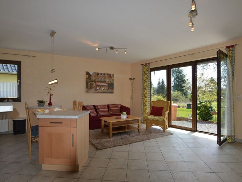 Cushy Apartment In Nohn With Terrace, Garden, Bbq, Heating