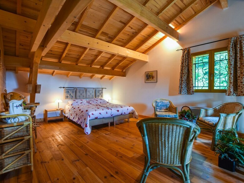 Lush Holiday Home In Ferri�res-sur-sichon With Bbq