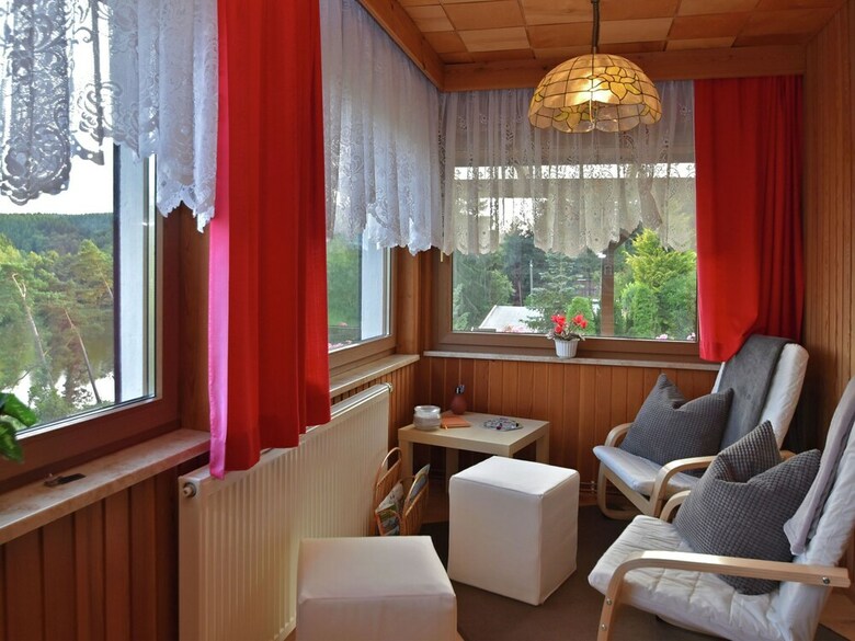 Cozy Holiday Home In G�ntersberge With Lake View