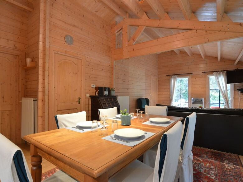 Cabana Cozy Chalet In Nijlen With Large Garden