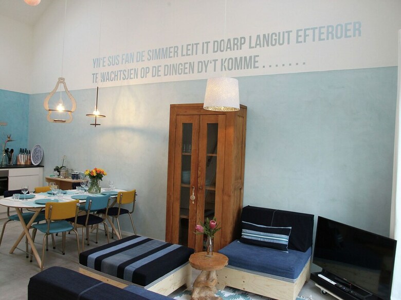 Designer Harbour House Between Sneek And Joure With Direct Access To Open Water