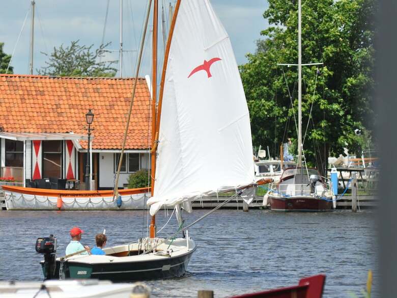 Designer Harbour House Between Sneek And Joure With Direct Access To Open Water