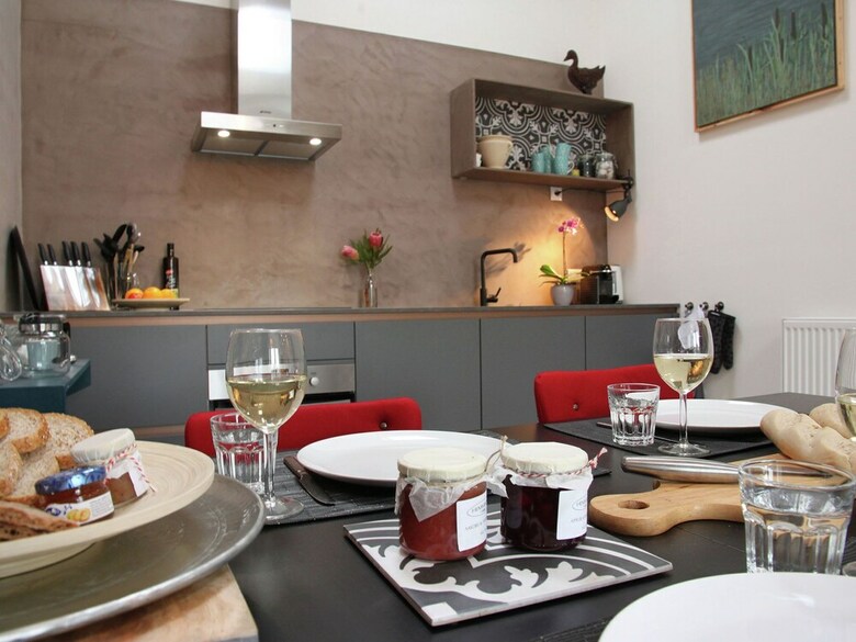 Designer Harbour House Between Sneek And Joure With Direct Access To Open Water