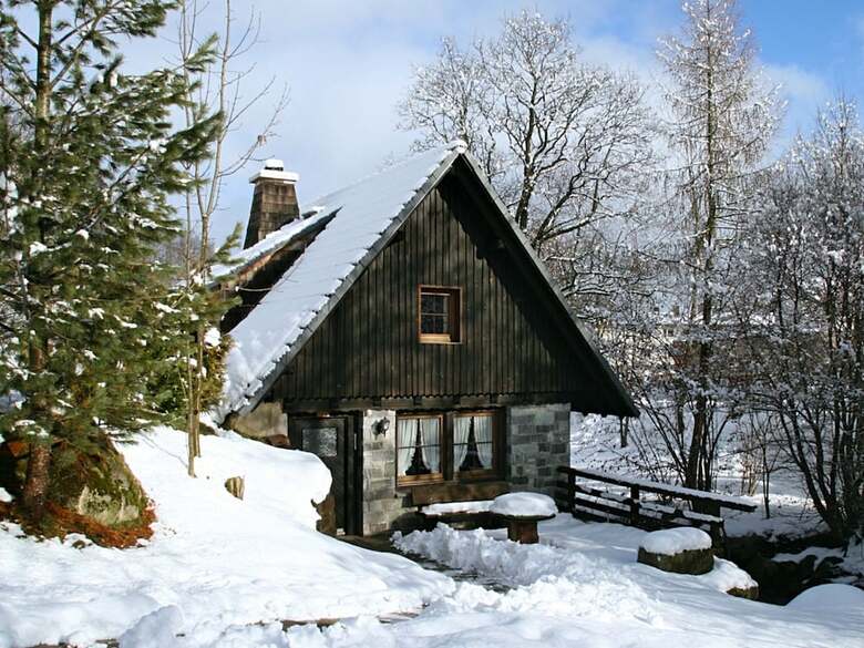 Detached Mill By A Rippling Brook