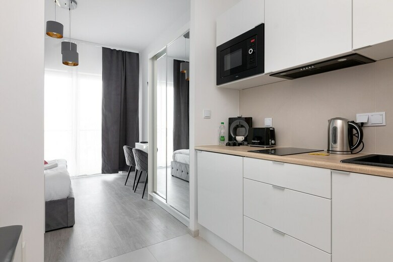 Apartamentos Wola Chic Grey Studio