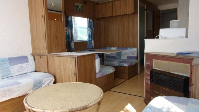 Camping de L'agly. Mobil-home