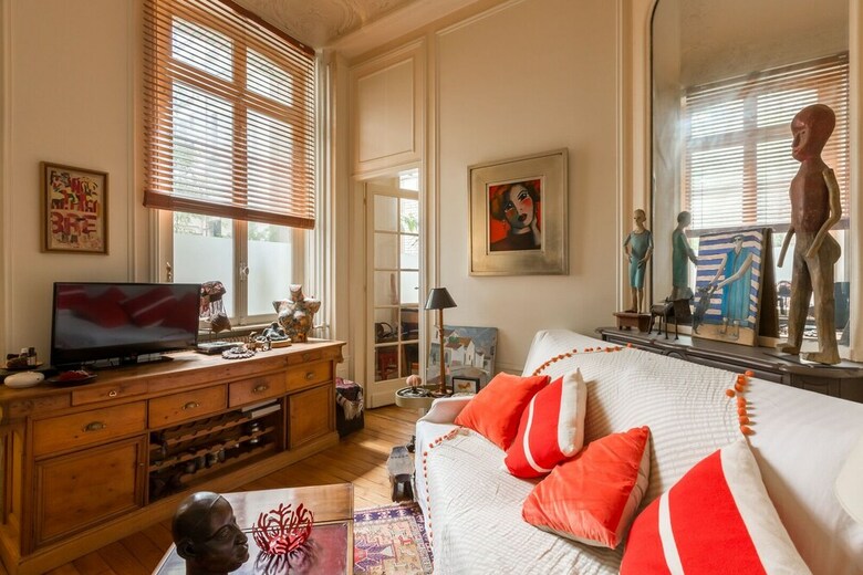 Apartamento Vintage & Eclectic In The 17th