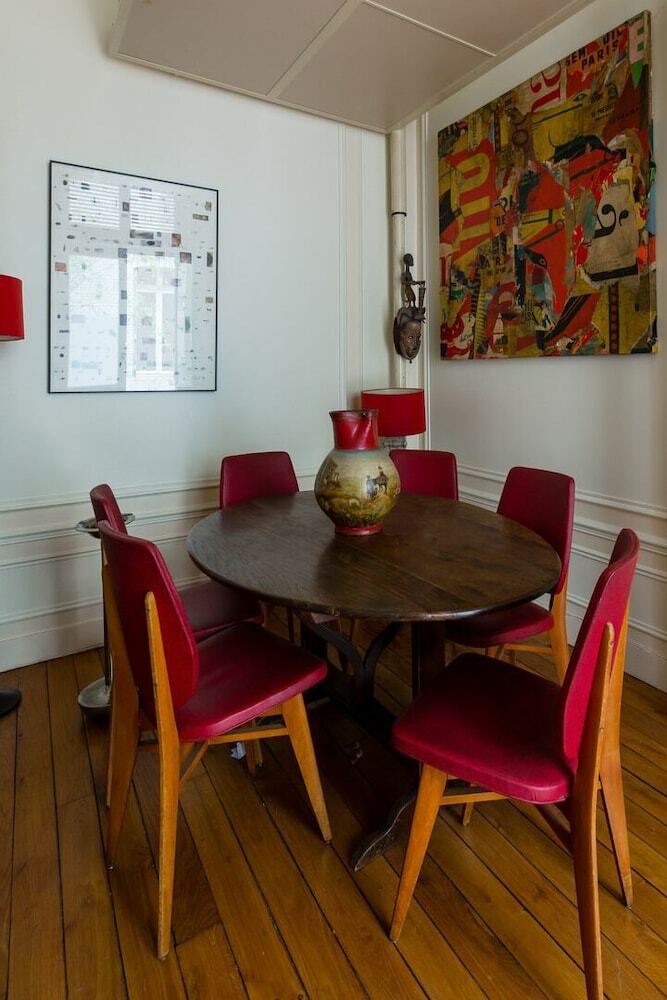 Apartamento Vintage & Eclectic In The 17th