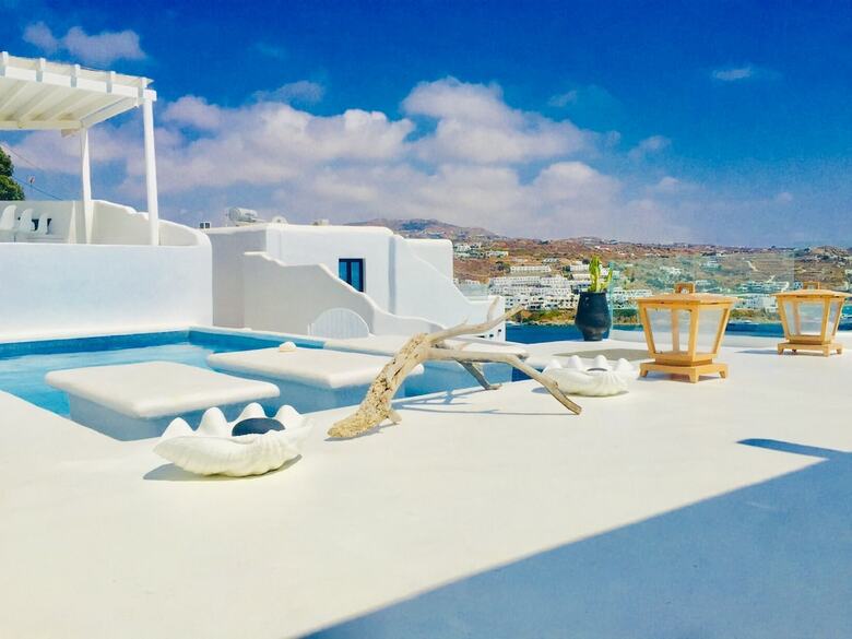 Villa Panoramic Mykonos-5min From Nammos
