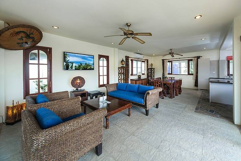 5 Bedroom Beach Front Villa On Samrong Bay