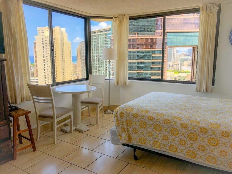 Apartamento Beachy Waikiki Studio With Panoramic Views