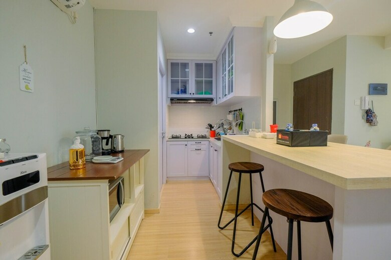Modern And Beautiful 2br At Pasar Baru Mansion Apartment