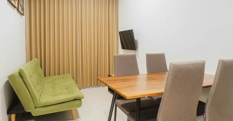 Spacious 2br Apartment At Supermall Mansion La Riz