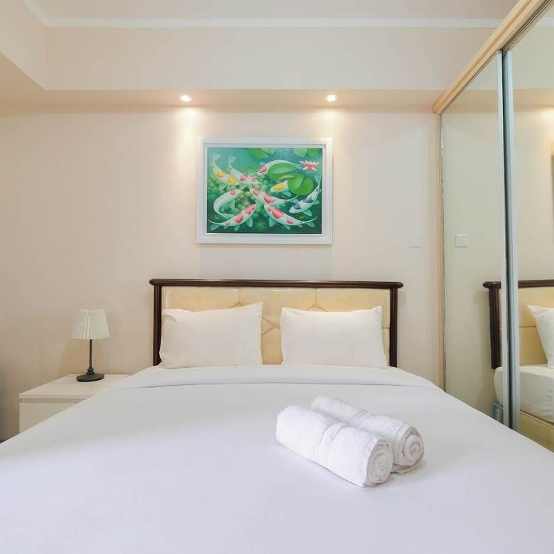 Minimalist And Comfy Studio The Oasis Cikarang Apartment