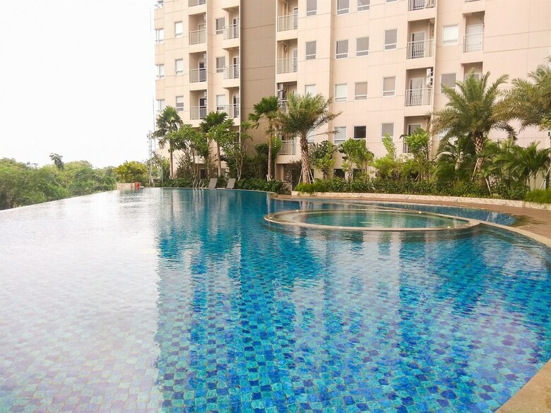Comfortable And Fully Furnished Studio Apartment At Mustika Golf Residence