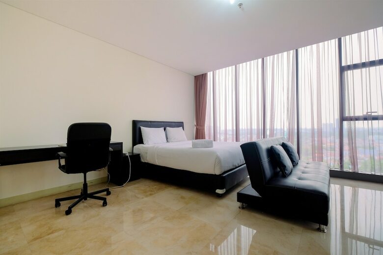Relaxing 1br Apartment At L'avenue Pancoran