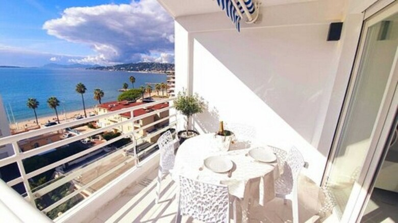 Apartamento 2p Luxe Dernier �tage Front de Mer Wifi