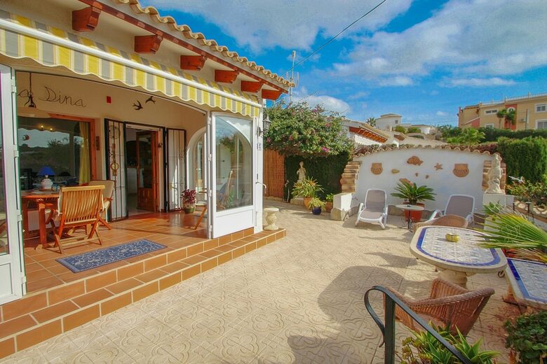 Dina - Mediterranean Bungalow In Moraira