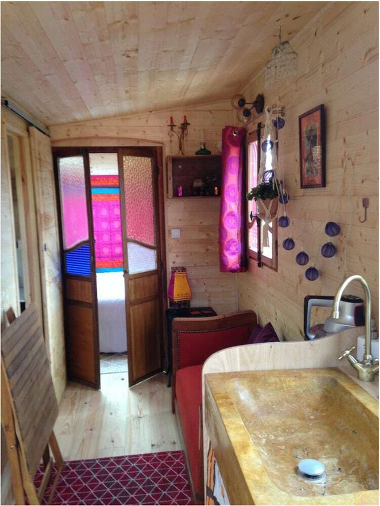 Bed & Breakfast Jolie Roulotte Eco Jolie Vue