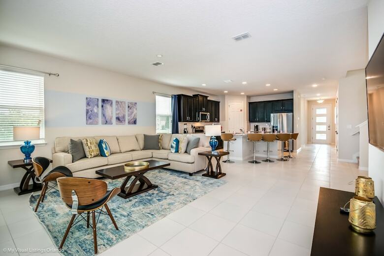 Villa Brand New 7 Bedroom Private Pool 8 Min From Disney
