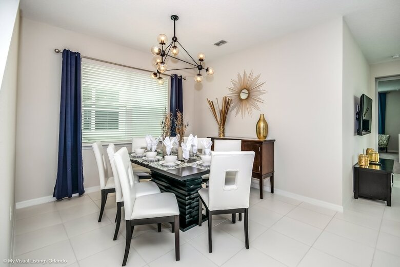 Villa Brand New 7 Bedroom Private Pool 8 Min From Disney