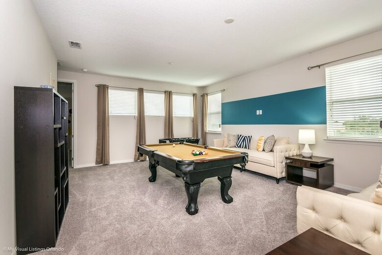 Villa Brand New 7 Bedroom Private Pool 8 Min From Disney